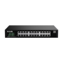 Switch 24 porturi RJ45 Gigabit, Management, 1U - TENDA TND-TEG2224D TENDA - 1